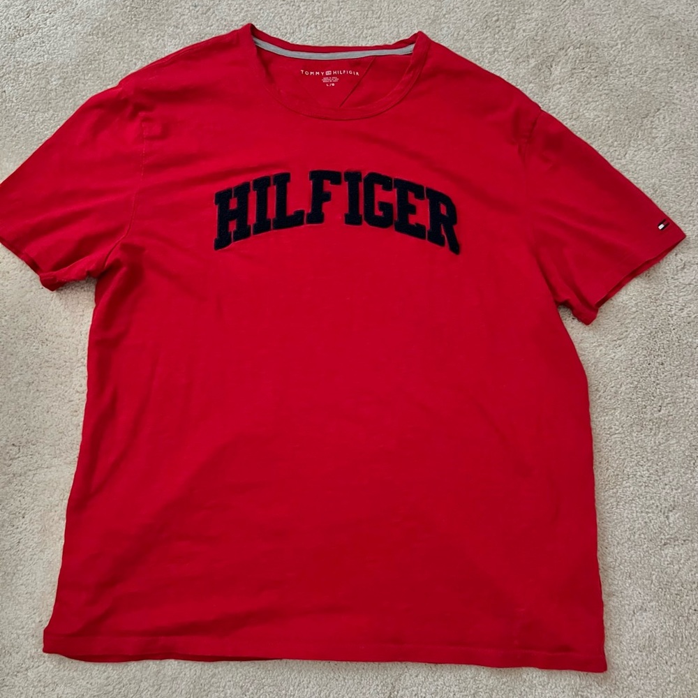 Tommy Hilfiger red tee